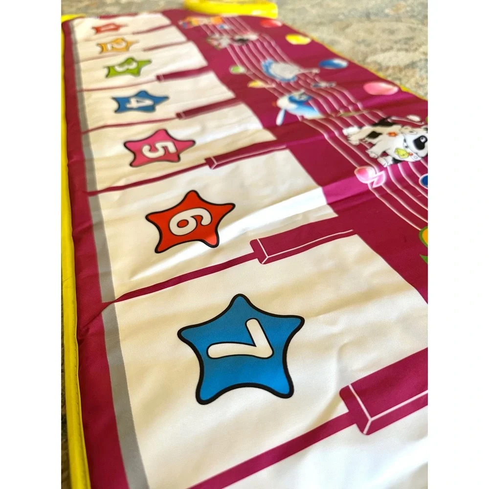 Kids Musical Piano‎ Play Mat Interactive Dance Mat Learning Toys